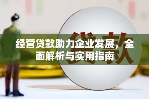民雄经营贷款助力企业发展，全面解析与实用指南