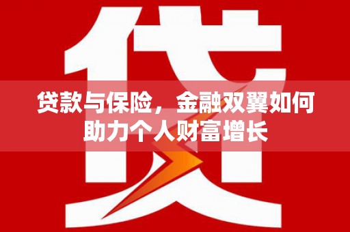 剑川贷款与保险，金融双翼如何助力个人财富增长