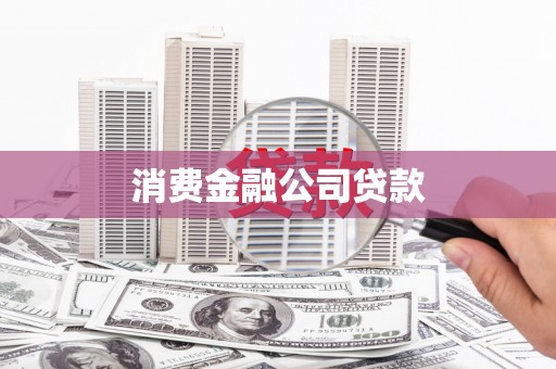 海东消费金融公司贷款