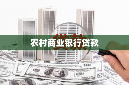定西农村商业银行贷款