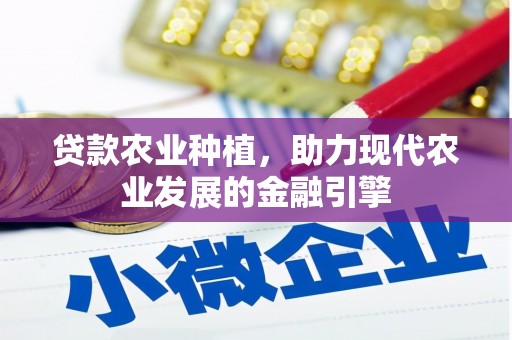纳雍贷款农业种植，助力现代农业发展的金融引擎