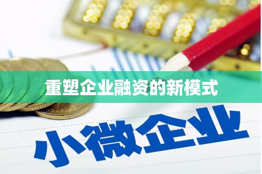 保亭重塑企业融资的新模式