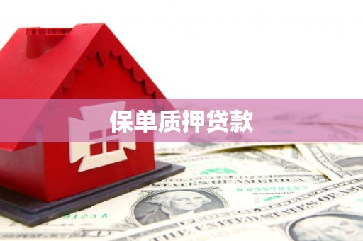 牡丹保单质押贷款