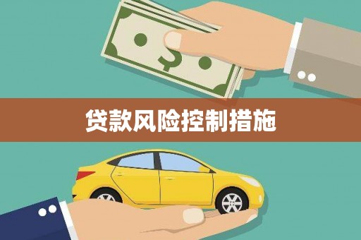 长洲贷款风险控制措施