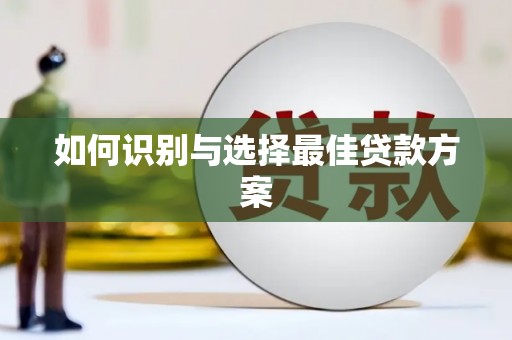 吴起如何识别与选择最佳贷款方案