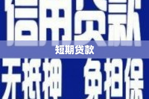 城厢短期贷款
